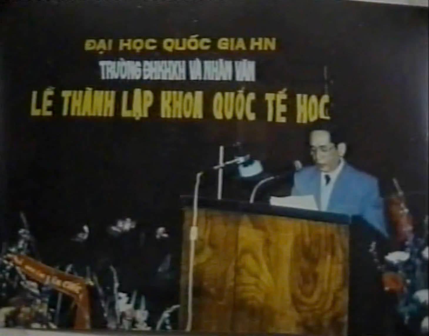 30 năm - Dấu mốc tự hào của khoa Quốc tế học